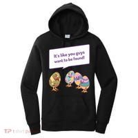 Easter Egg Hunt Funny Camo Eggs Want To Be Found Women's Hoodie thumb 0