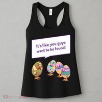 Easter Egg Hunt Funny Camo Eggs Want To Be Found Women's Tank Top thumb 3