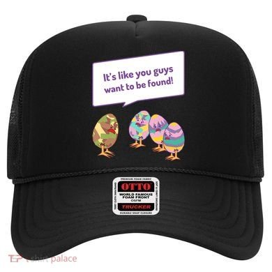 Easter Egg Hunt Funny Camo Eggs Want To Be Found Hat