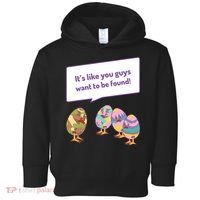 Easter Egg Hunt Funny Camo Eggs Want To Be Found Toddler Hoodie thumb 0