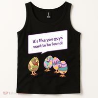 Easter Egg Hunt Funny Camo Eggs Want To Be Found Tank Top thumb 2