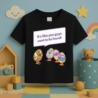 Easter Egg Hunt Funny Camo Eggs Want To Be Found Toddler T-Shirt thumb 3