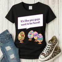 Easter Egg Hunt Funny Camo Eggs Want To Be Found Women's T-Shirt thumb 3