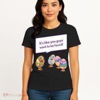 Easter Egg Hunt Funny Camo Eggs Want To Be Found Women's T-Shirt thumb 4