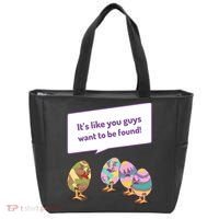 Easter Egg Hunt Funny Camo Eggs Want To Be Found Tote Bag thumb 0