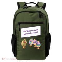 Easter Egg Hunt Funny Camo Eggs Want To Be Found Backpack thumb 0
