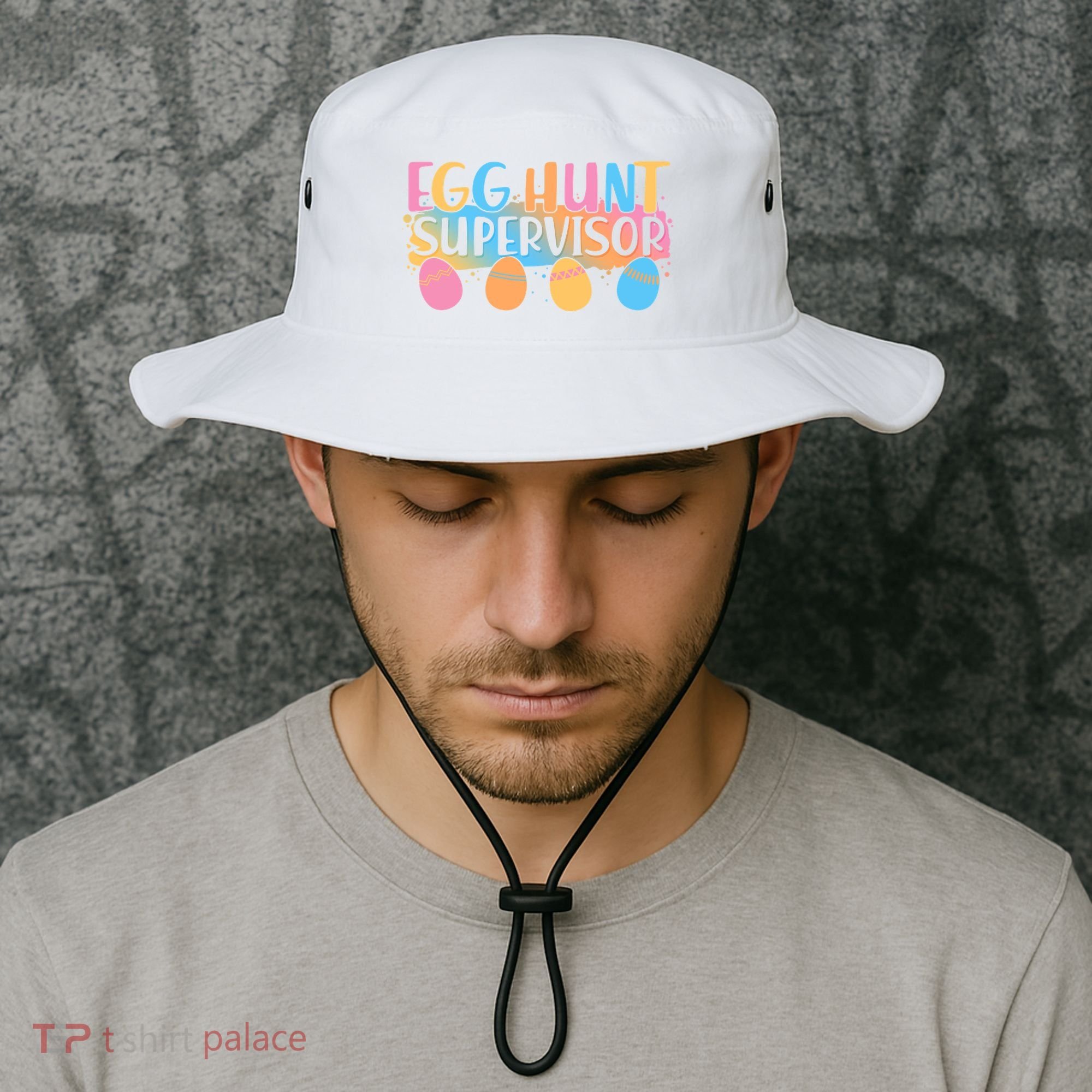 Easter Egg Hunt Supervisor Bucket Hat