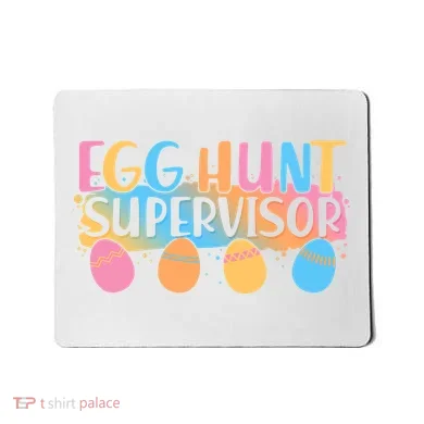 Easter Egg Hunt Supervisor Mousepad