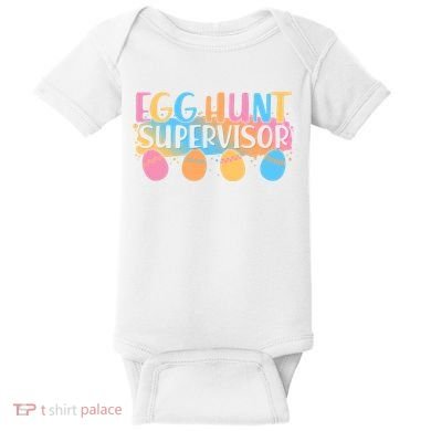 Easter Egg Hunt Supervisor Baby Bodysuit
