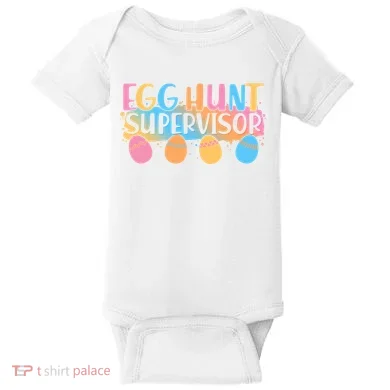 Easter Egg Hunt Supervisor Baby Bodysuit