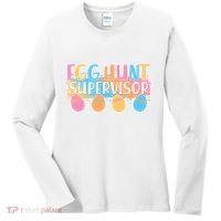Easter Egg Hunt Supervisor Women's Long Sleeve Shirt thumb 0