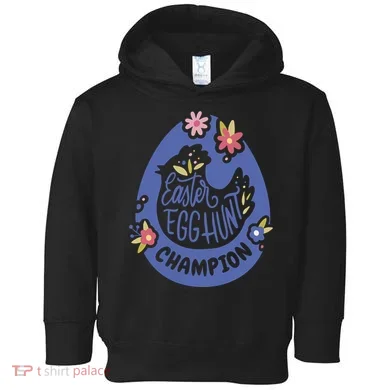 Easter Egg Hunt Champion Toddler Hoodie