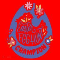 Easter Egg Hunt Champion Santa Hat thumb 1