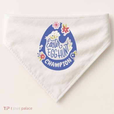 Easter Egg Hunt Champion USA-Made Doggie Bandana