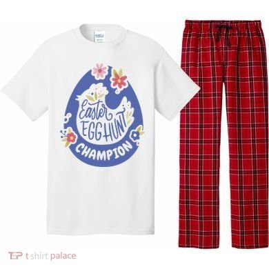 Easter Egg Hunt Champion Pajama Set