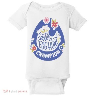 Easter Egg Hunt Champion Baby Bodysuit