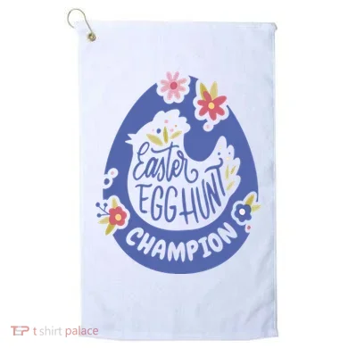 Easter Egg Hunt Champion Golf Towel