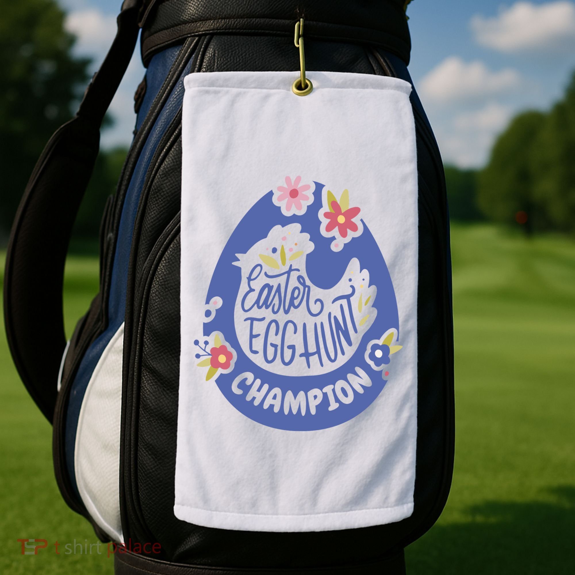 Easter Egg Hunt Champion Golf Towel