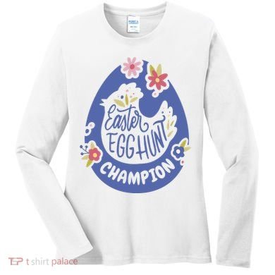 Easter Egg Hunt Champion Women's Long Sleeve Shirt