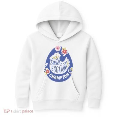 Easter Egg Hunt Champion Kids Hoodie