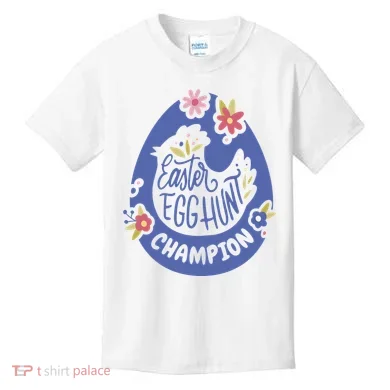 Easter Egg Hunt Champion Kids T-Shirt