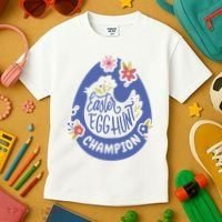 Easter Egg Hunt Champion Kids T-Shirt thumb 3