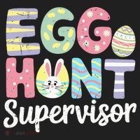 Easter Egg Hunt Supervisor Funny Mom Dad Women's Sweatshirt thumb 2