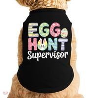 Easter Egg Hunt Supervisor Funny Mom Dad Doggie Tank thumb 0