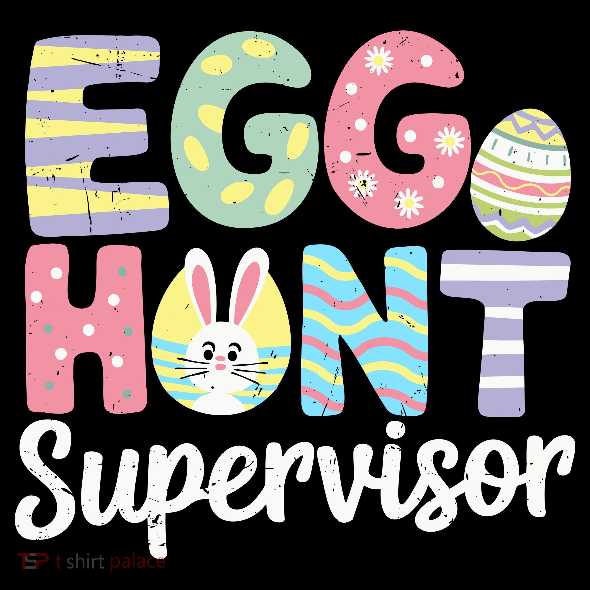 Easter Egg Hunt Supervisor Funny Mom Dad Bucket Hat