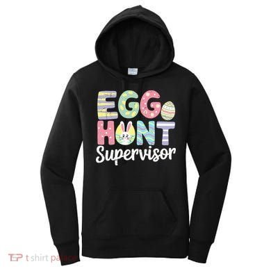Easter Egg Hunt Supervisor Funny Mom Dad Women's Hoodie
