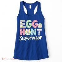 Easter Egg Hunt Supervisor Funny Mom Dad Women's Tank Top thumb 0