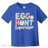 Easter Egg Hunt Supervisor Funny Mom Dad Toddler T-Shirt thumb 0
