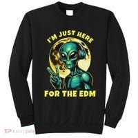Edm Electronic Music Dj Funny Rave Alien Sweatshirt thumb 0