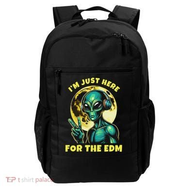 Edm Electronic Music Dj Funny Rave Alien Backpack