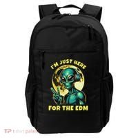 Edm Electronic Music Dj Funny Rave Alien Backpack thumb 0
