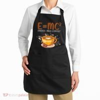E=mc2 Energy= Milk Coffee2 Coffee Lovers Apron thumb 2