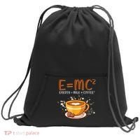 E=mc2 Energy= Milk Coffee2 Coffee Lovers Sweatshirt Cinch Pack Bag thumb 0