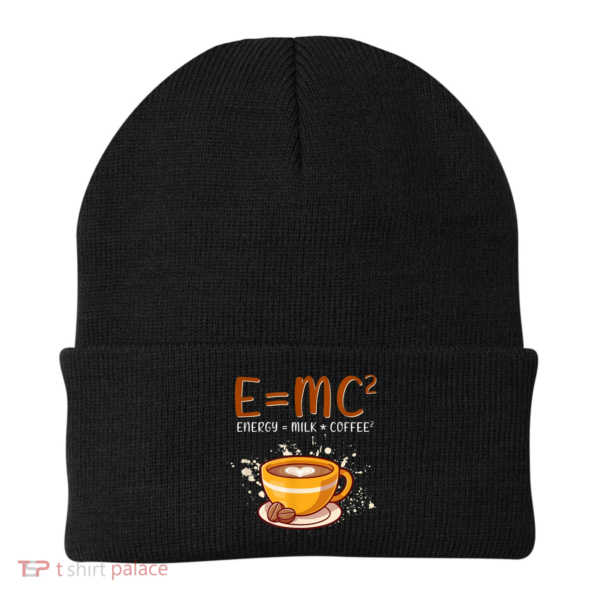 E=mc2 Energy= Milk Coffee2 Coffee Lovers Beanie