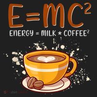 E=mc2 Energy= Milk Coffee2 Coffee Lovers Hat thumb 2