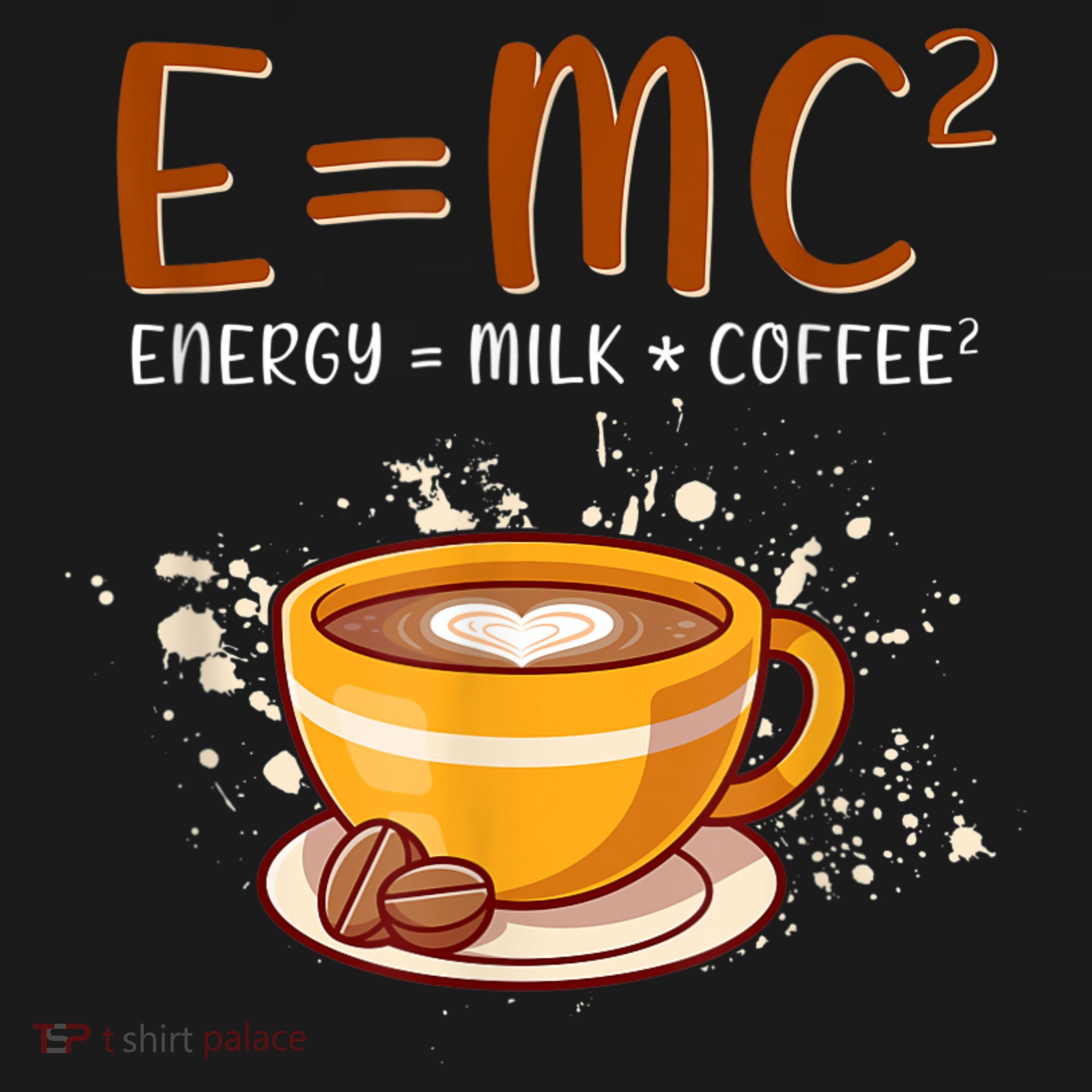 E=mc2 Energy= Milk Coffee2 Coffee Lovers Toddler Hoodie