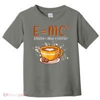 E=mc2 Energy= Milk Coffee2 Coffee Lovers Toddler T-Shirt thumb 0