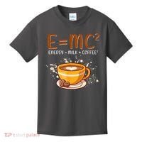 E=mc2 Energy= Milk Coffee2 Coffee Lovers Kids T-Shirt thumb 0