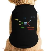 E Equals M C Squared E=Mc2 Science Equation Doggie Tank thumb 0