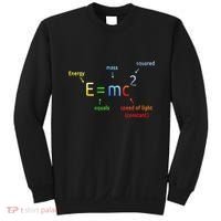 E Equals M C Squared E=Mc2 Science Equation Sweatshirt thumb 0