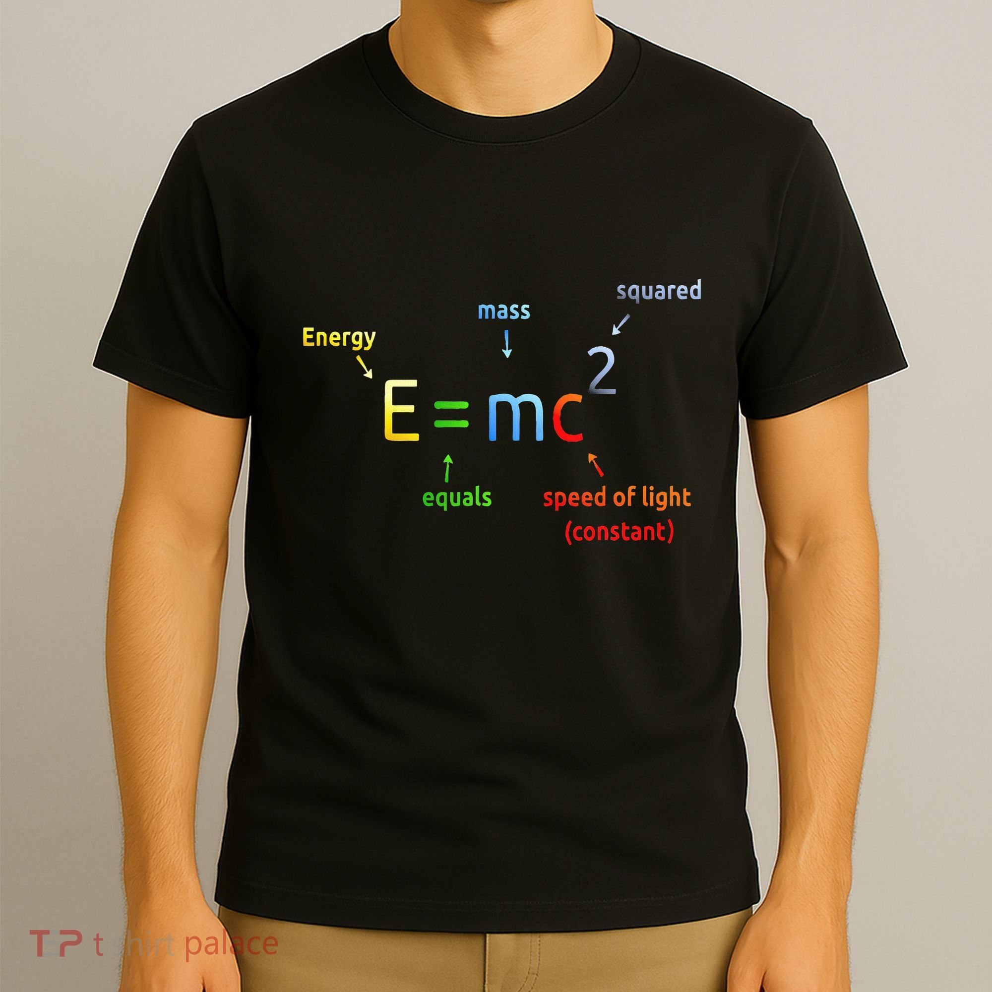 E Equals M C Squared E=Mc2 Science Equation T-Shirt