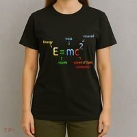 E Equals M C Squared E=Mc2 Science Equation T-Shirt thumb 4