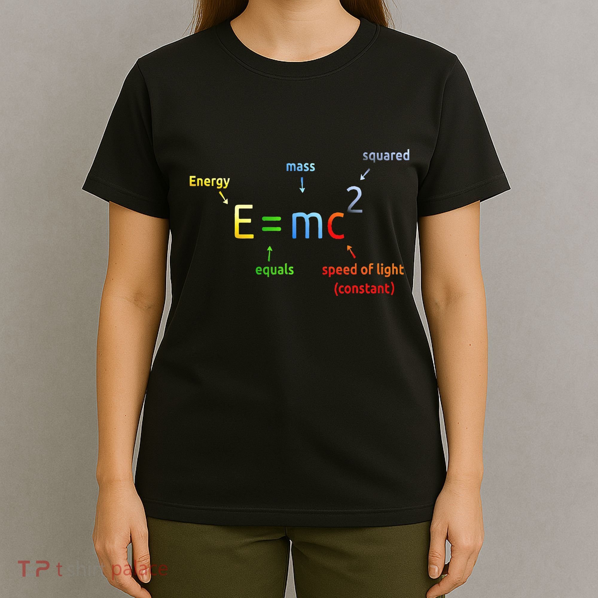 E Equals M C Squared E=Mc2 Science Equation T-Shirt