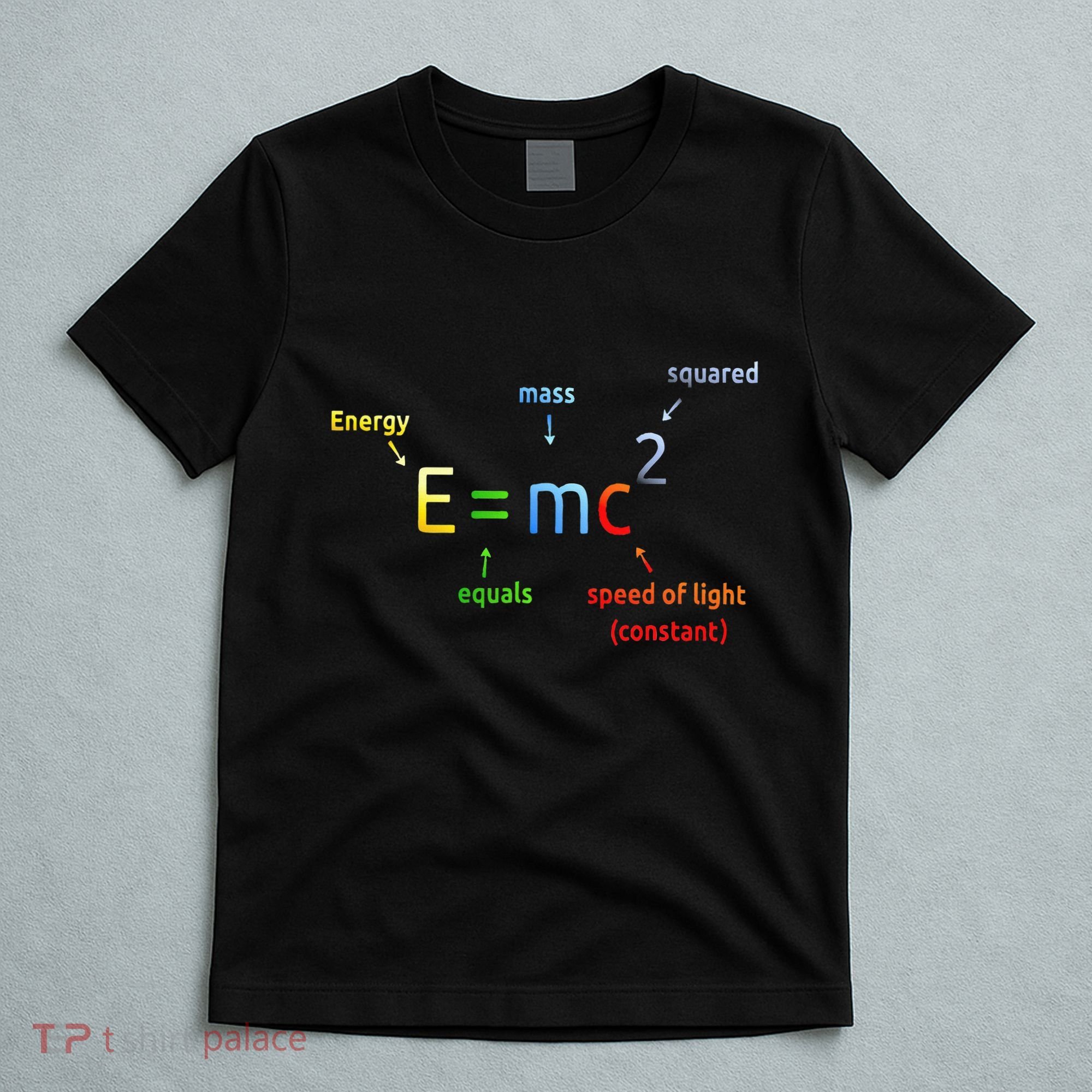E Equals M C Squared E=Mc2 Science Equation T-Shirt