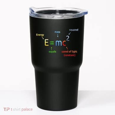 E Equals M C Squared E=Mc2 Science Equation Tumbler