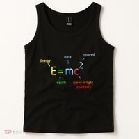 E Equals M C Squared E=Mc2 Science Equation Tank Top thumb 2